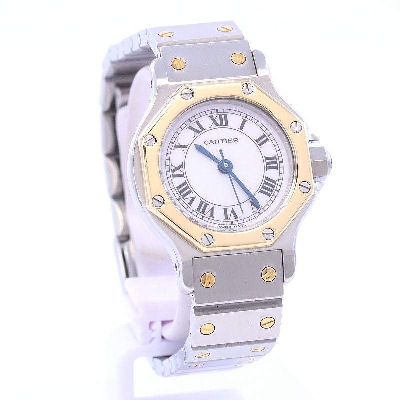 【中古】CARTIER ANTOS RONDE SMALL MODEL / SANTOS OCTAGON SMALL MODEL カルティエ サントスロンドSM / サントスオクタゴンSM 82037288