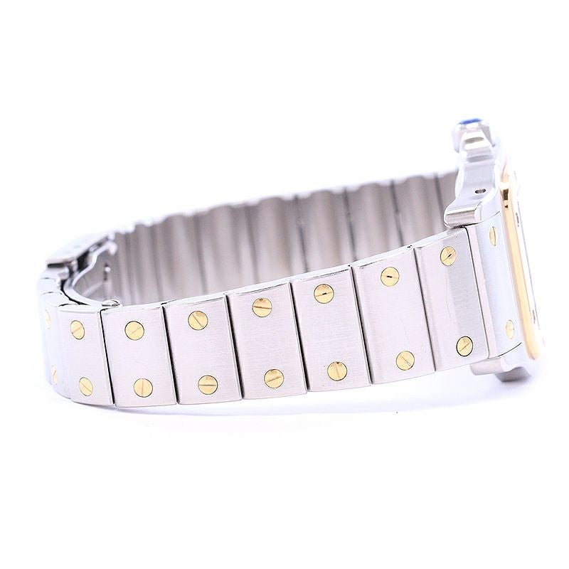 【中古】CARTIER SANTOS GALBEE MOON PHASE カルティエ サントスガルベSM ムーンフェイズ W20008C4