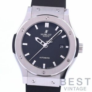 【中古】HUBLOT CLASSIC FUSION TITANIUM ウブロ クラシック・フュージョン チタニウム 542.NX.1170.RX