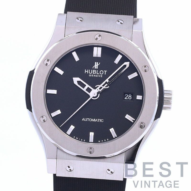 【中古】HUBLOT CLASSIC FUSION TITANIUM ウブロ クラシック・フュージョン チタニウム 542.NX.1170.RX