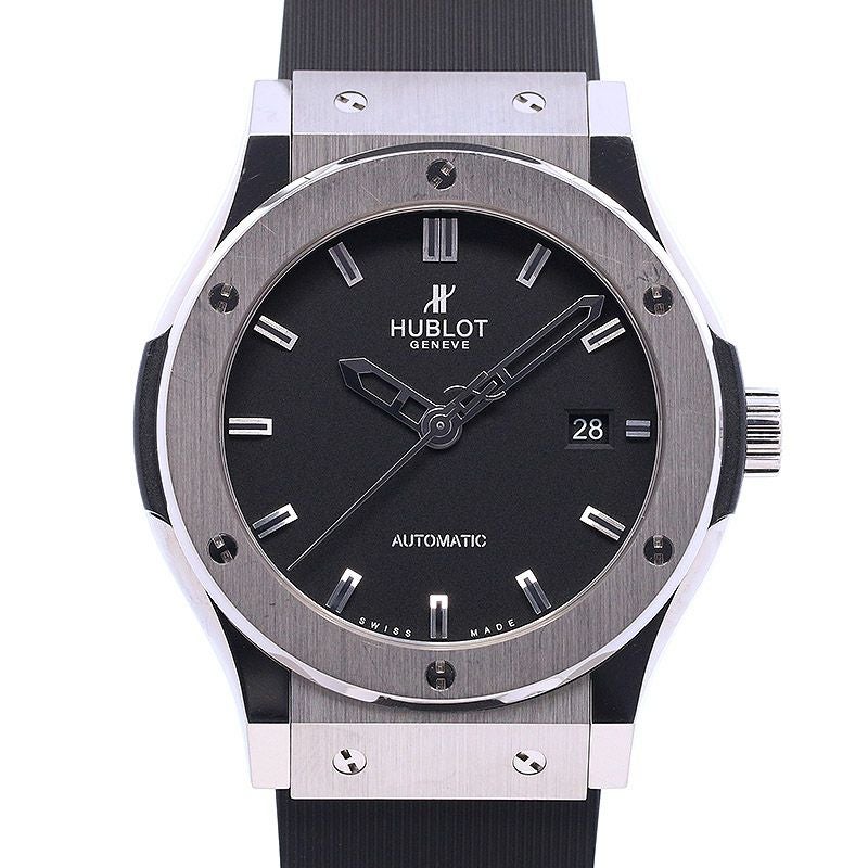 【中古】HUBLOT CLASSIC FUSION TITANIUM ウブロ クラシック・フュージョン チタニウム 542.NX.1170.RX