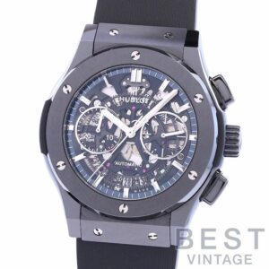 【中古】HUBLOT CLASSIC FUSION AEROFUSION BLACK MAGIC ウブロ クラシック・フュージョン アエロ・フュージョン ブラックマジック 525.CM.0170.RX