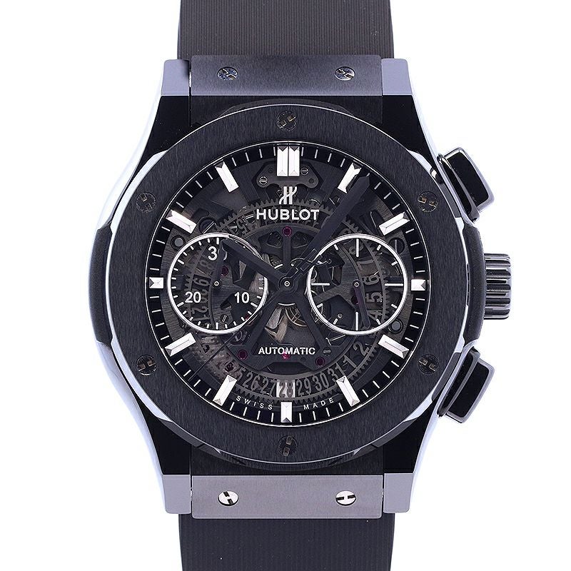 【中古】HUBLOT CLASSIC FUSION AEROFUSION BLACK MAGIC ウブロ クラシック・フュージョン アエロ・フュージョン ブラックマジック 525.CM.0170.RX