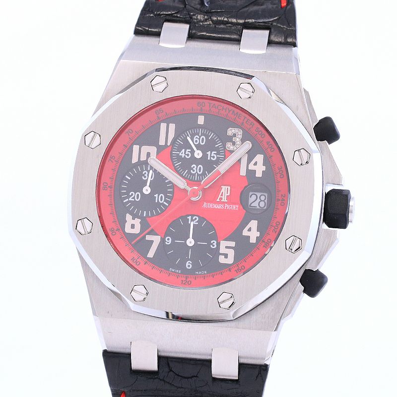 【中古】AUDEMARS PIGUET ROYAL OAK OFFSHORE CHRONOGRAPH MASATO JAPAN LIMITED オーデマ・ピゲ ロイヤルオーク オフショア クロノグラフ MASATO 魔裟斗 日本限定200本モデル 26195ST.OO.D101CR.01