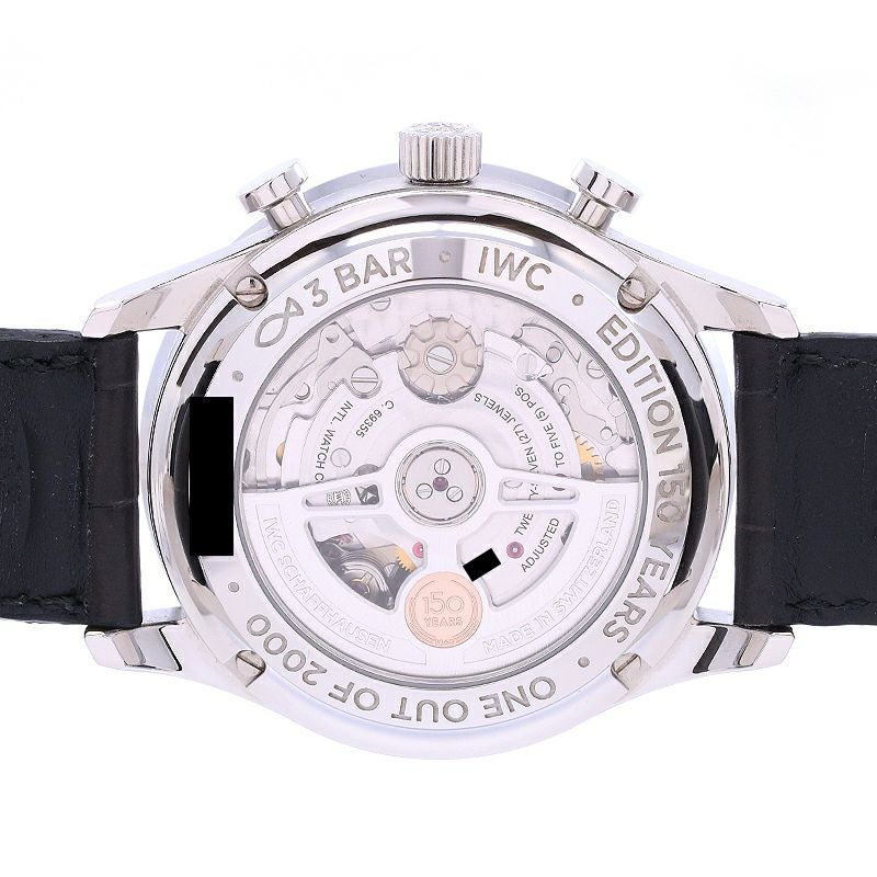 【中古】IWC PORTUGIESER CHRONOGRAPH EDITION “150 YEARS” LIMITED アイ・ダブリュー・シー ポルトギーゼ・クロノグラフ “150イヤーズ” 世界限定2000本モデル IW371601