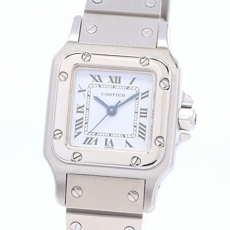 【中古】CARTIER SANTOS CARREE SMALL MODEL / SANTOS GALBEE SMALL MODEL カルティエ サントスカレSM / サントスガルベSM -