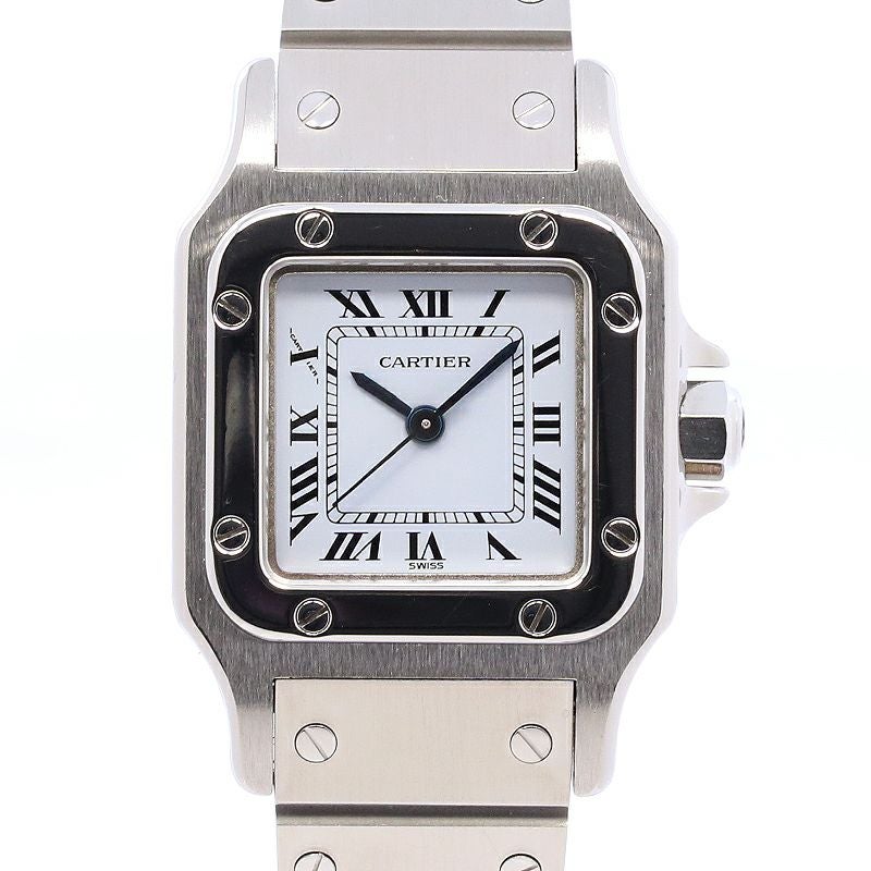 【中古】CARTIER SANTOS CARREE SMALL MODEL / SANTOS GALBEE SMALL MODEL カルティエ サントスカレSM / サントスガルベSM -