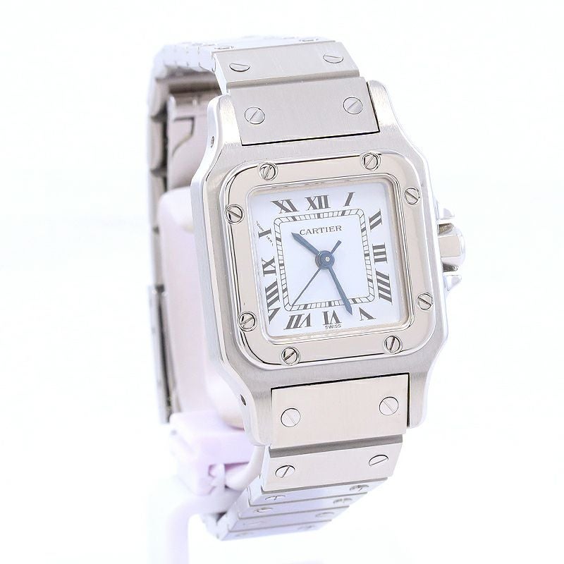 【中古】CARTIER SANTOS CARREE SMALL MODEL / SANTOS GALBEE SMALL MODEL カルティエ サントスカレSM / サントスガルベSM -