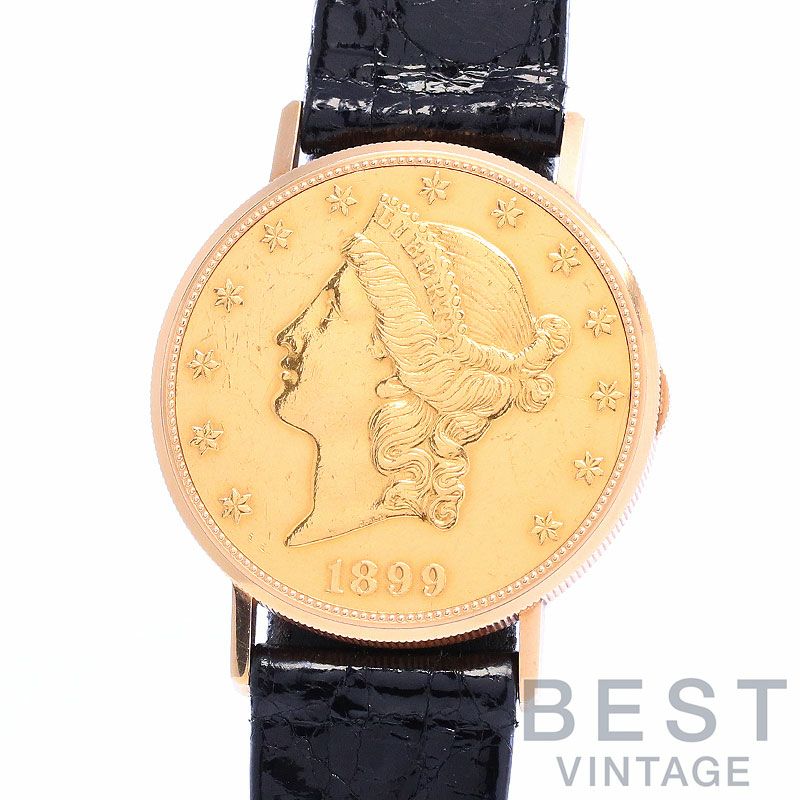 【中古】VACHERON CONSTANTIN 20$ COIN WATCH ヴァシュロン・コンスタンタン 20$ コインウォッチ 6510