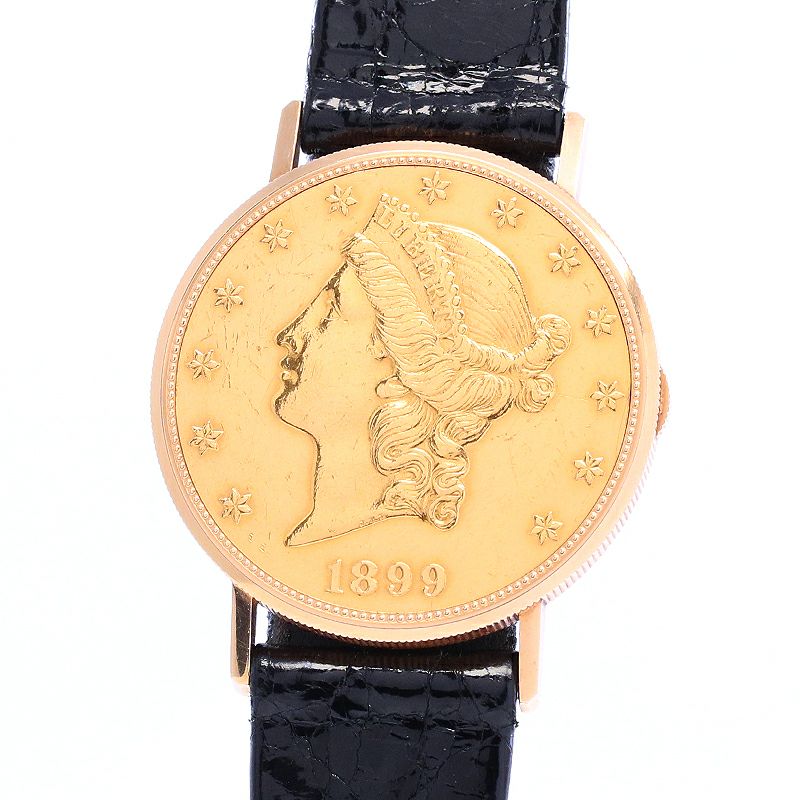 【中古】VACHERON CONSTANTIN 20$ COIN WATCH ヴァシュロン・コンスタンタン 20$ コインウォッチ 6510