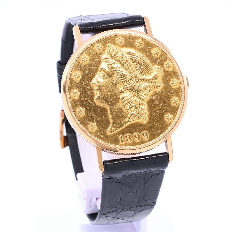 【中古】VACHERON CONSTANTIN 20$ COIN WATCH ヴァシュロン・コンスタンタン 20$ コインウォッチ 6510