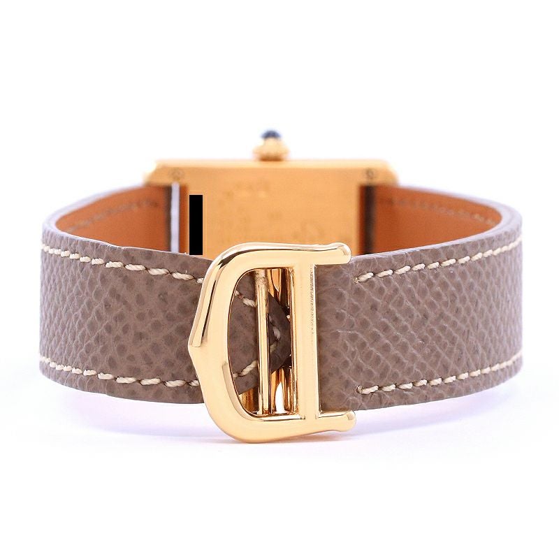 【中古】CARTIER MUST TANK SMALL MODEL VERMEIL カルティエ マストタンクSM ヴェルメイユ W1003154
