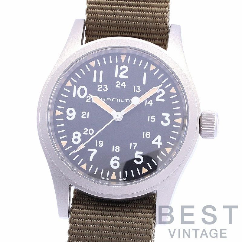 【中古】HAMILTON KHAKI FIELD MECHANICAL ハミルトン カーキ フィールド メカニカル H69439931/H694390