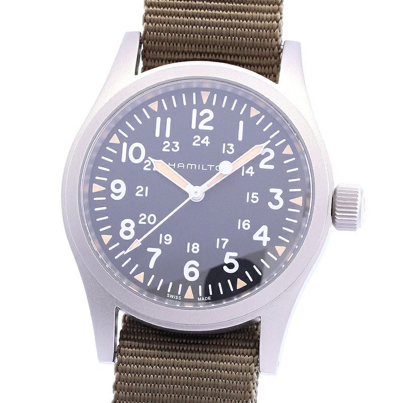 【中古】HAMILTON KHAKI FIELD MECHANICAL ハミルトン カーキ フィールド メカニカル H69439931/H694390