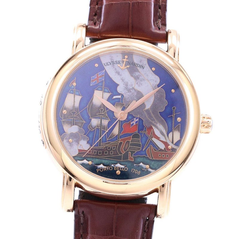 【中古】ULYSSE NARDIN SAN MARCO CLOISONNE PORTO BELLO ユリス・ナルダン サンマルコ クロワゾネ ポルトベッロ 136-11