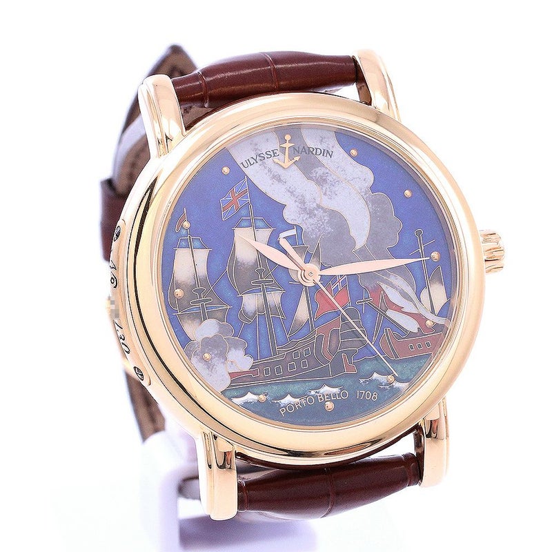 【中古】ULYSSE NARDIN SAN MARCO CLOISONNE PORTO BELLO ユリス・ナルダン サンマルコ クロワゾネ ポルトベッロ 136-11