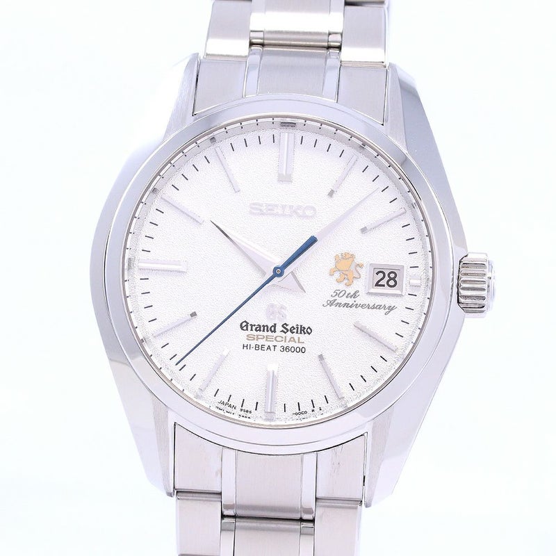 【中古】GRAND SEIKO 9S MECHANICAL HI-BEAT 36000 50TH ANNIVERSARY グランドセイコー 9Sメカニカル ハイビート 36000 グランドセイコー50周年記念 マスターショップ300本限定 SBGH015(9S85-00C0)