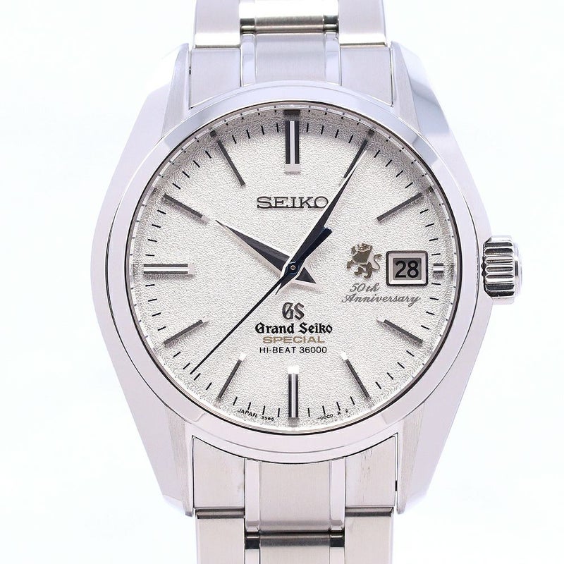 【中古】GRAND SEIKO 9S MECHANICAL HI-BEAT 36000 50TH ANNIVERSARY グランドセイコー 9Sメカニカル ハイビート 36000 グランドセイコー50周年記念 マスターショップ300本限定 SBGH015(9S85-00C0)