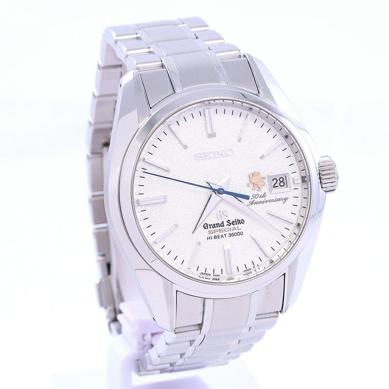 【中古】GRAND SEIKO 9S MECHANICAL HI-BEAT 36000 50TH ANNIVERSARY グランドセイコー 9Sメカニカル ハイビート 36000 グランドセイコー50周年記念 マスターショップ300本限定 SBGH015(9S85-00C0)