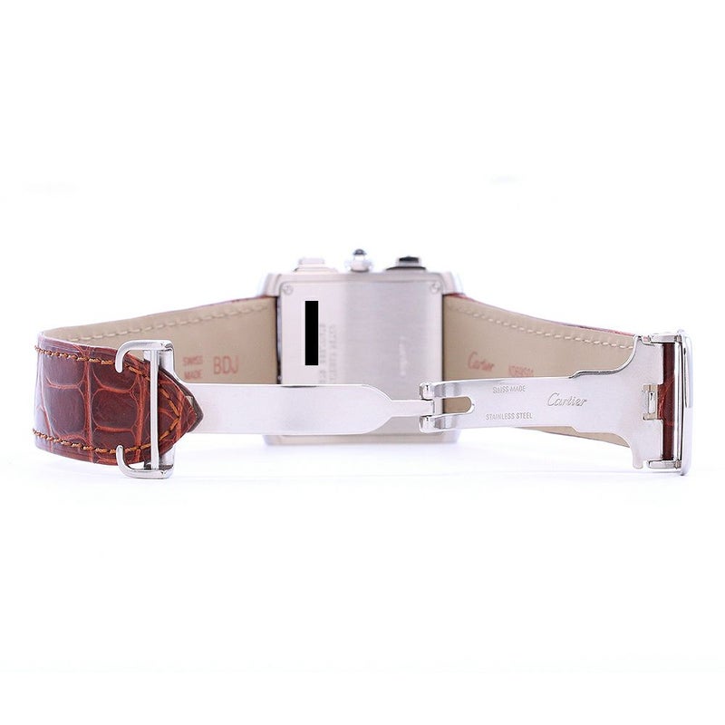 【中古】CARTIER TANK FRANCAISE EXTRA-EXTRA-LARGE MODEL CHRONO REFLEX カルティエ タンクフランセーズ XXL クロノリフレックス W5101455