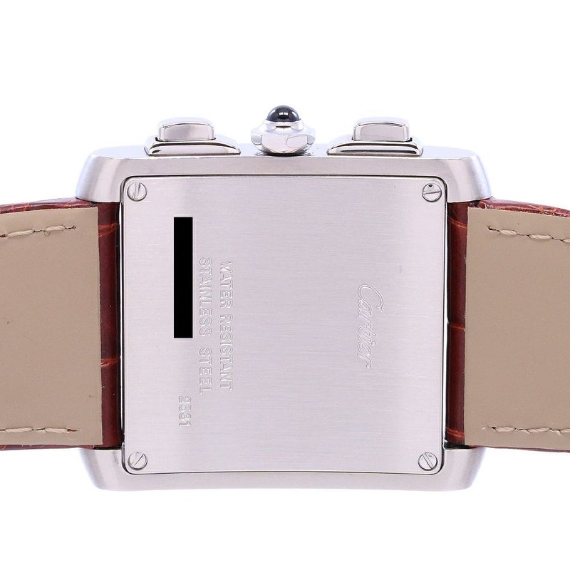 【中古】CARTIER TANK FRANCAISE EXTRA-EXTRA-LARGE MODEL CHRONO REFLEX カルティエ タンクフランセーズ XXL クロノリフレックス W5101455