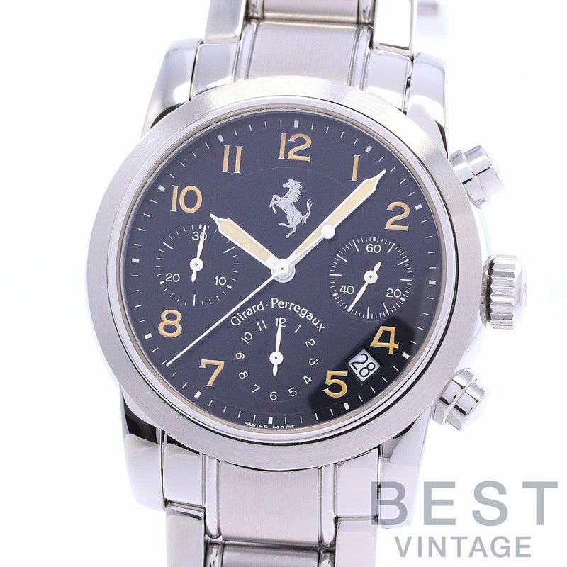 【中古】GIRARD-PERREGAUX FERRARI CHRONOGRAPH ジラール・ペルゴ フェラーリ クロノグラフ 8020