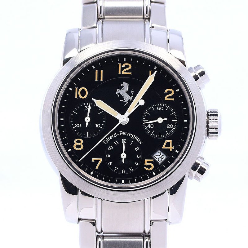【中古】GIRARD-PERREGAUX FERRARI CHRONOGRAPH ジラール・ペルゴ フェラーリ クロノグラフ 8020