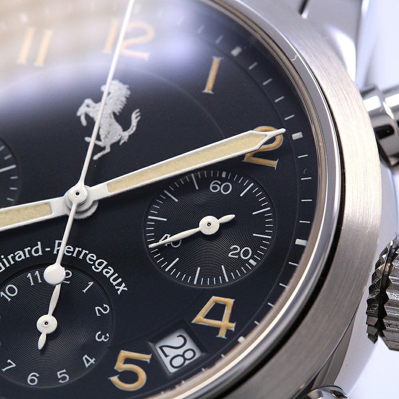【中古】GIRARD-PERREGAUX FERRARI CHRONOGRAPH ジラール・ペルゴ フェラーリ クロノグラフ 8020