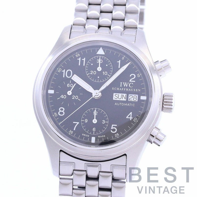 【中古】IWC MECHANICAL FLIEGERUHR CHRONOGRAPH アイ・ダブリュー・シー メカニカル・フリーガー・クロノグラフ / パイロットウォッチ・クロノ・オートマティック IW370607(3706-007)