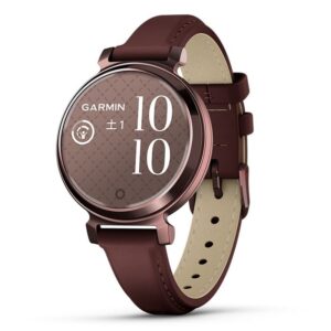 GARMIN Lily 2 Classic Mulberry Leather / Dark Bronze ガーミン リリー2 クラシック マルベリー レザー / ダークブロンズ 010-02839-51