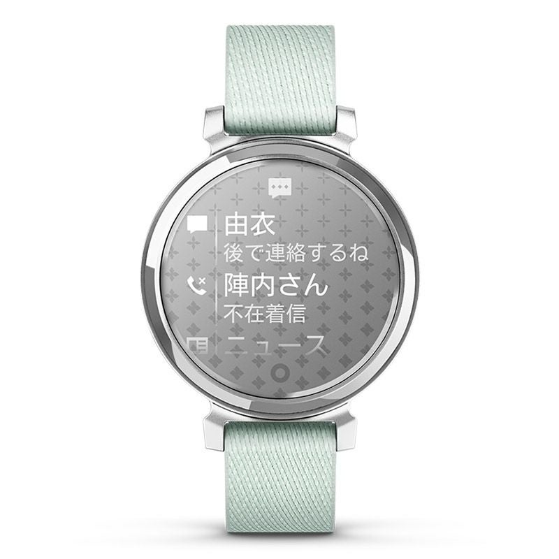 GARMIN Lily 2 Classic Sage Gray Nylon / Silver ガーミン リリー2 クラシック セージグレー ナイロン / シルバー 010-02839-53