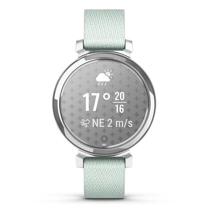 GARMIN Lily 2 Classic Sage Gray Nylon / Silver ガーミン リリー2 クラシック セージグレー ナイロン / シルバー 010-02839-53