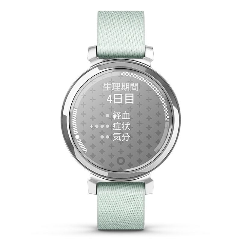GARMIN Lily 2 Classic Sage Gray Nylon / Silver ガーミン リリー2 クラシック セージグレー ナイロン / シルバー 010-02839-53