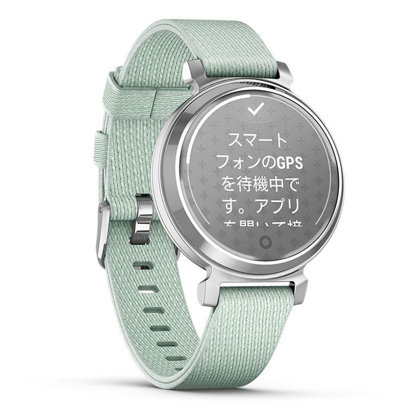 GARMIN Lily 2 Classic Sage Gray Nylon / Silver ガーミン リリー2 クラシック セージグレー ナイロン / シルバー 010-02839-53