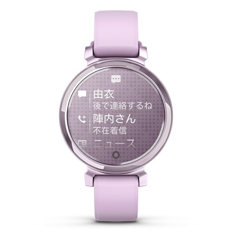 GARMIN Lily 2 Sport Lilac / Metallic Lilac ガーミン リリー2 スポーツ ライラック / メタリックライラック 010-02839-23