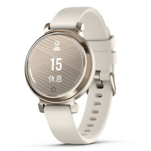 GARMIN Lily 2 Sport Coconut / Cream Gold ガーミン リリー2 スポーツ ココナッツ / クリームゴールド 010-02839-22