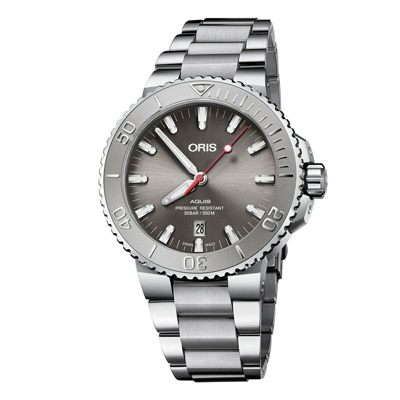 ORIS aquis date relief オリス アクイスデイトレリーフ 01 733 7730 4153-07 8 24 05PEB
