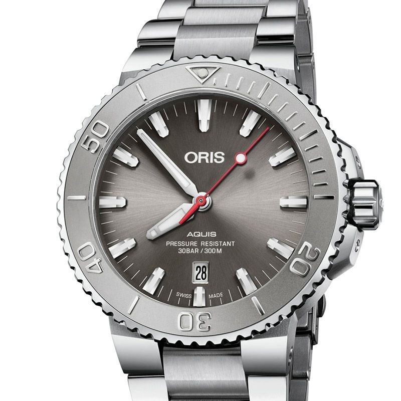 ORIS aquis date relief オリス アクイスデイトレリーフ 01 733 7730 4153-07 8 24 05PEB