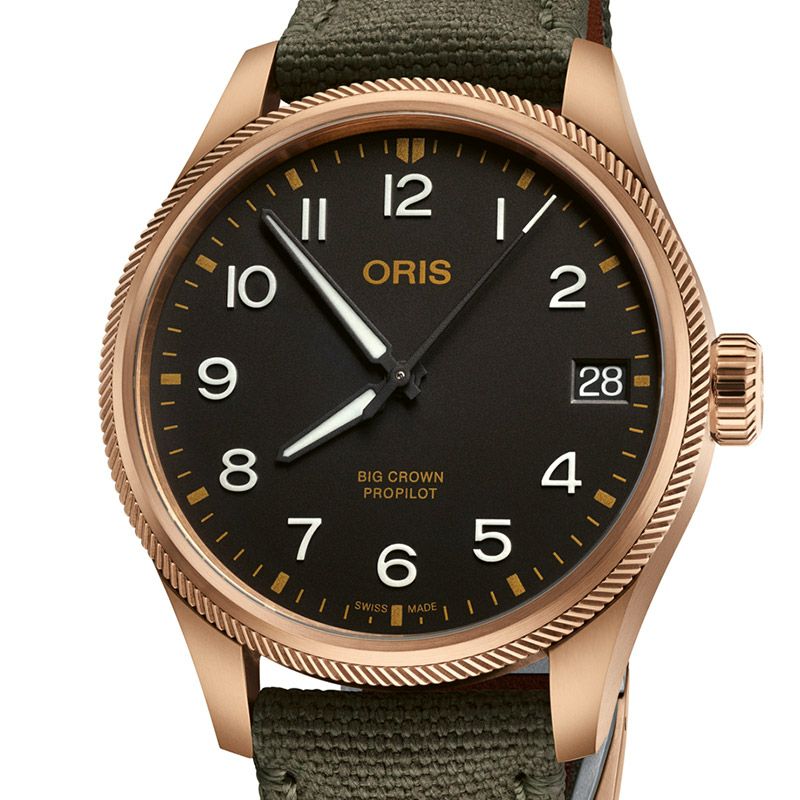 ORIS Big Crown ProPilot Big Date オリス ビッグクラウンプロパイロットビッグデイトブロンズ 01 751 7761 3164-07 3 2003BRLC