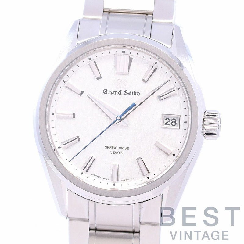 【中古】GRAND SEIKO EVOLUTION 9 COLLECTION 9R SPRING DRIVE "WHITE BIRCH" グランドセイコー エボリューション9 コレクション 9Rスプリングドライブ 白樺 SLGA009(9RA2-0AB0)