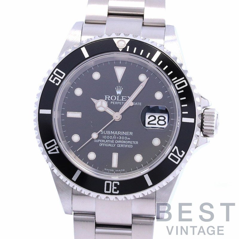 【中古】ROLEX SUBMARINER DATE ロレックス サブマリーナー デイト 16610