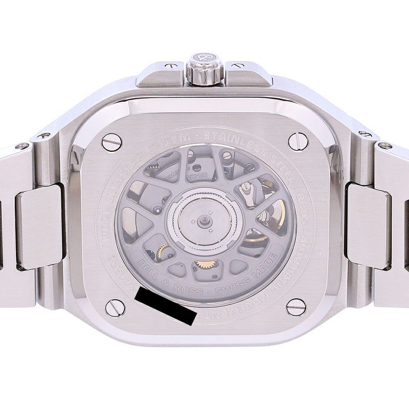 【中古】BELL & ROSS BR05 AUTO BLACK STEEL ベル&ロス BR05 オート・ブラック・スティール BR05A-BL-ST/SST