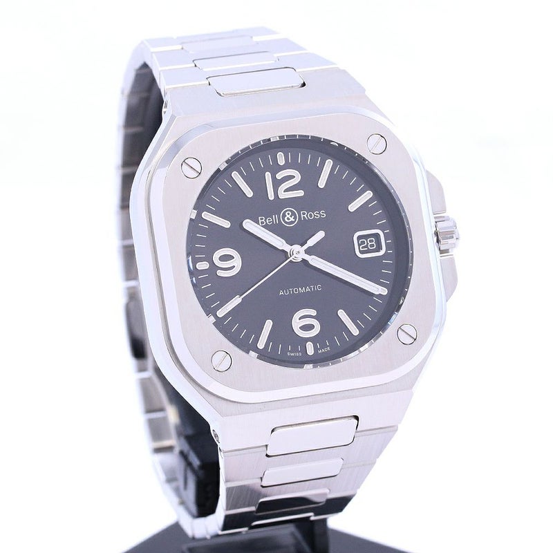 【中古】BELL & ROSS BR05 AUTO BLACK STEEL ベル&ロス BR05 オート・ブラック・スティール BR05A-BL-ST/SST