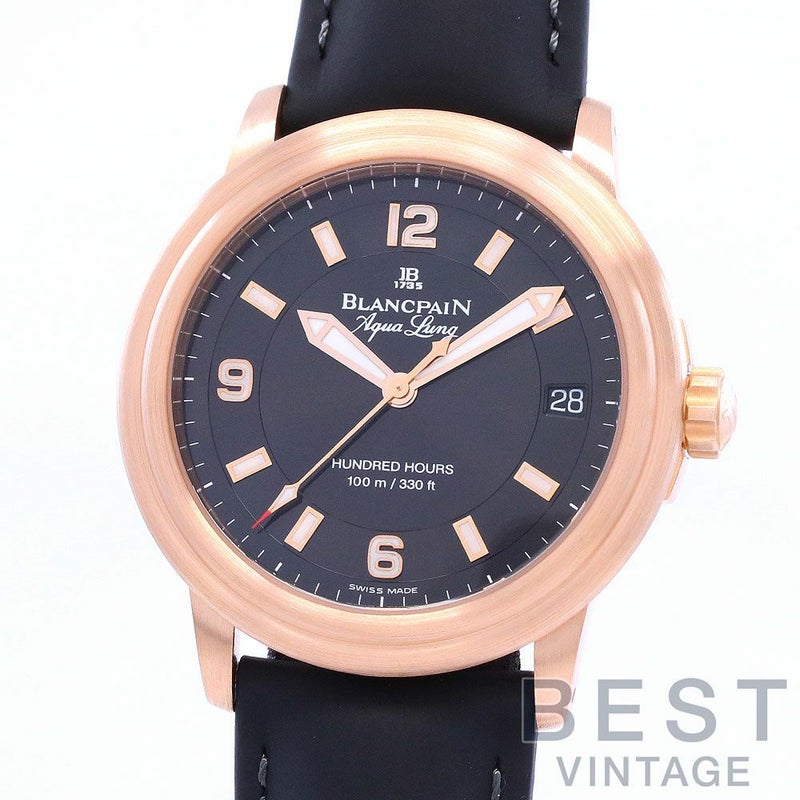 【中古】BLANCPAIN LEMAN AQUA LUNG LIMITED TO 200 ブランパン レマン アクアラング 世界限定200本 2100-3630A-64B
