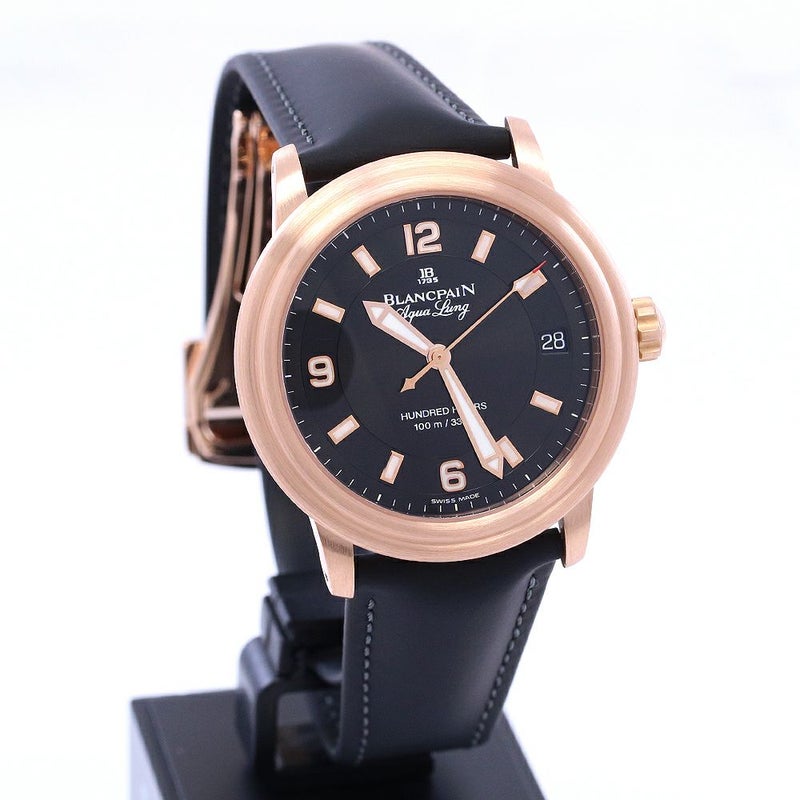 【中古】BLANCPAIN LEMAN AQUA LUNG LIMITED TO 200 ブランパン レマン アクアラング 世界限定200本 2100-3630A-64B