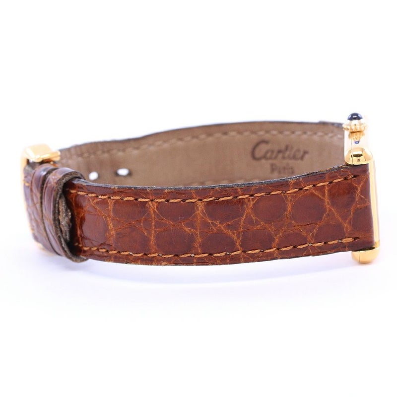 【中古】CARTIER MUST TANK SMALL MODEL VERMEIL カルティエ マストタンク ヴェルメイユ SM W1003153