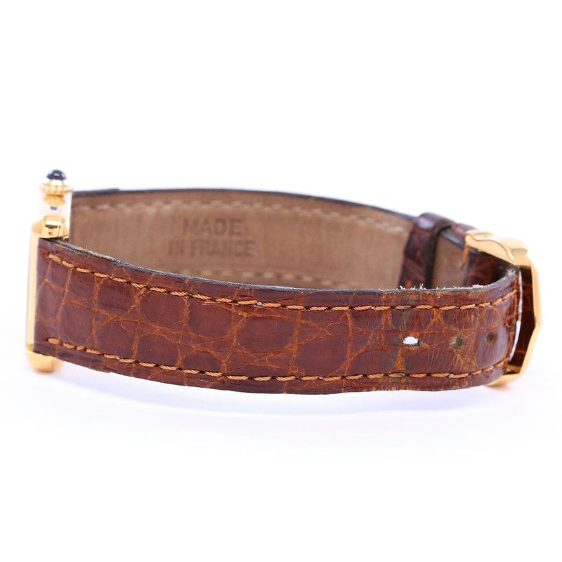 【中古】CARTIER MUST TANK SMALL MODEL VERMEIL カルティエ マストタンク ヴェルメイユ SM W1003153