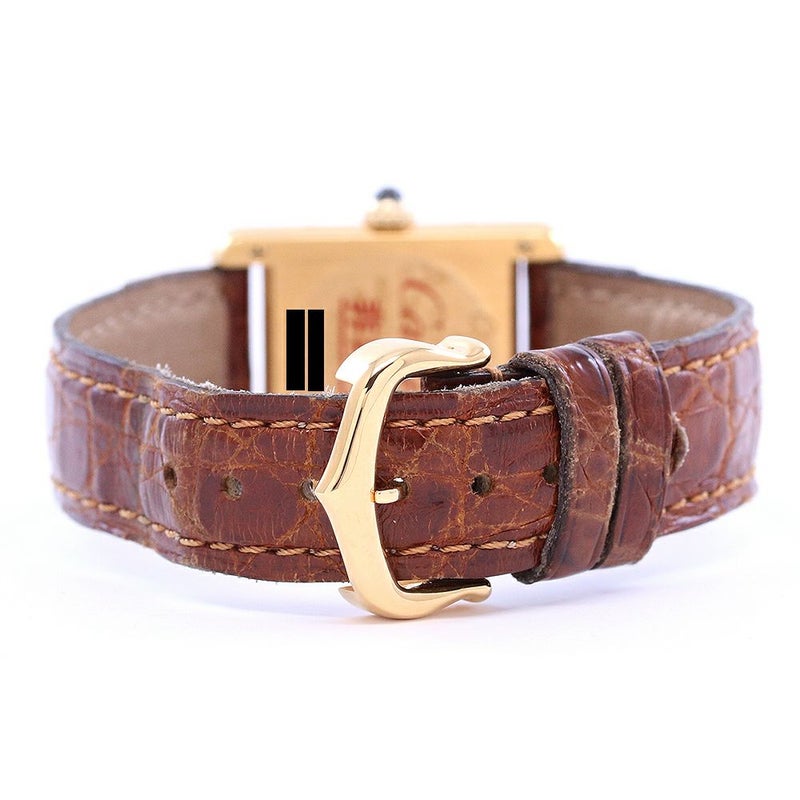 【中古】CARTIER MUST TANK SMALL MODEL VERMEIL カルティエ マストタンク ヴェルメイユ SM W1003153