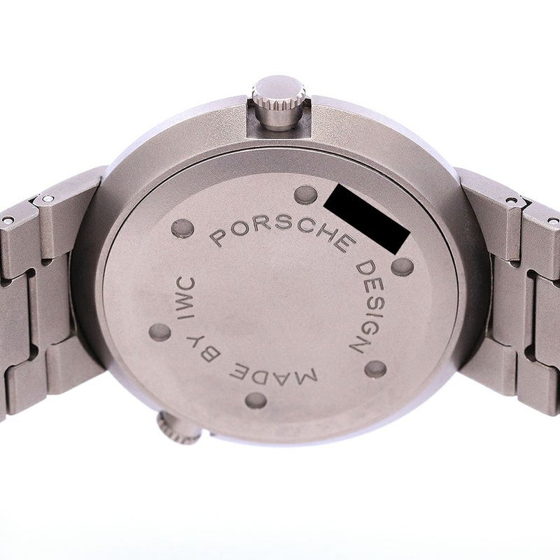 【中古】PORSCHE DESIGN BY IWC TRAVELERS WATCH WORLD TIME ポルシェ・デザイン by アイ・ダブリュー・シー トラベラーズ・ウォッチ・ワールドタイム IW3821