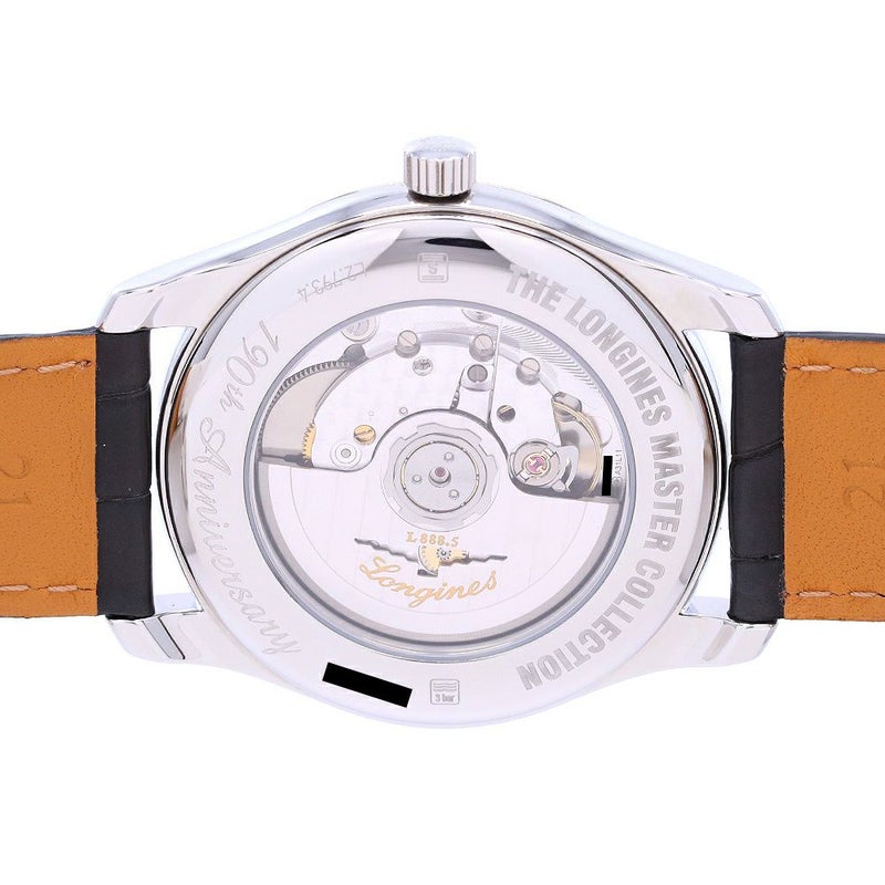 【中古】LONGINES MASTER COLLECTION 190TH MODEL ロンジン マスターコレクション 190周年記念モデル L2.793.4.73.2